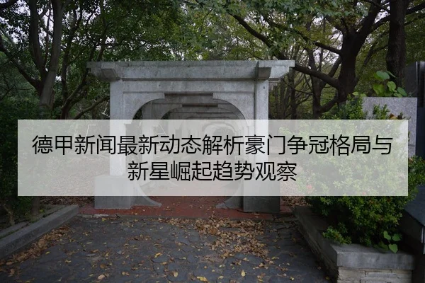 德甲新闻最新动态解析豪门争冠格局与新星崛起趋势观察